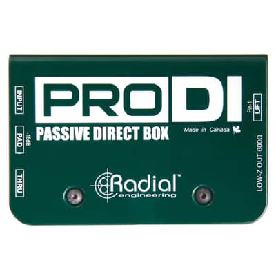 Radial Engineering ProDI 1-Channel Passive Instrument Direct Box Pro-DI Mono DI image 11