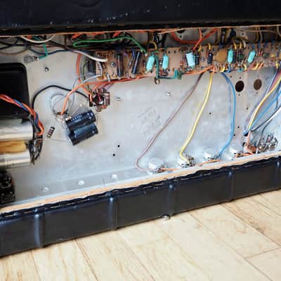 1970 Plush Amps Royal 1060-S Vintage Tube Electric Guitar Amp 100 Watt, 6L6 Quad image 12