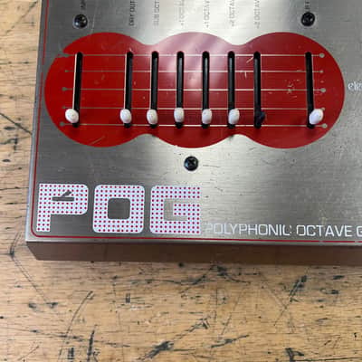 Used Electro Harmonix POG Polyphonic Octave Generator Guitar Pedal Made in the USA with Original AC Adapter image 6