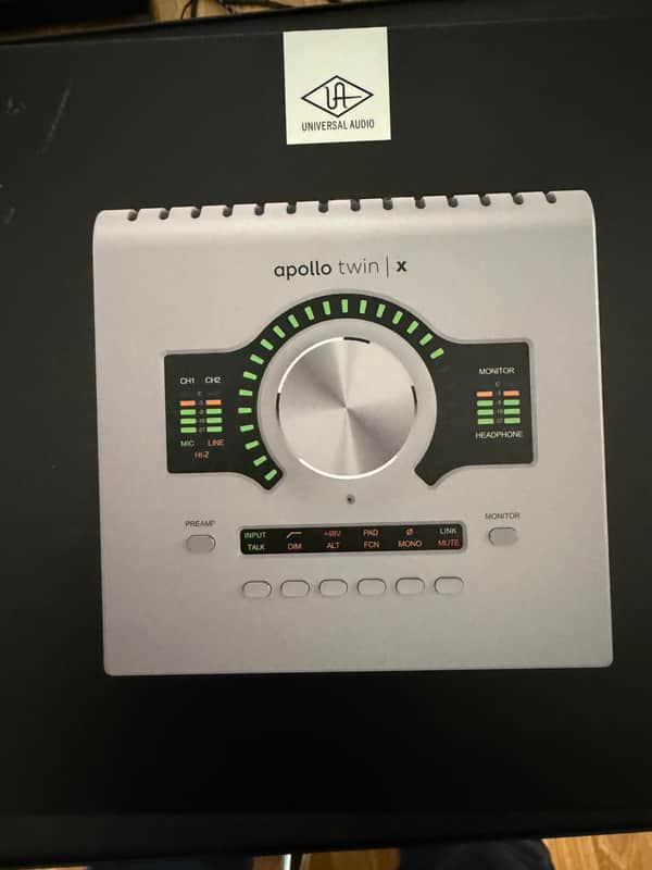 Universal Audio Apollo Twin X Duo Gen 2 Thunderbolt Audio Interface 2024 - Present - Silver image 1