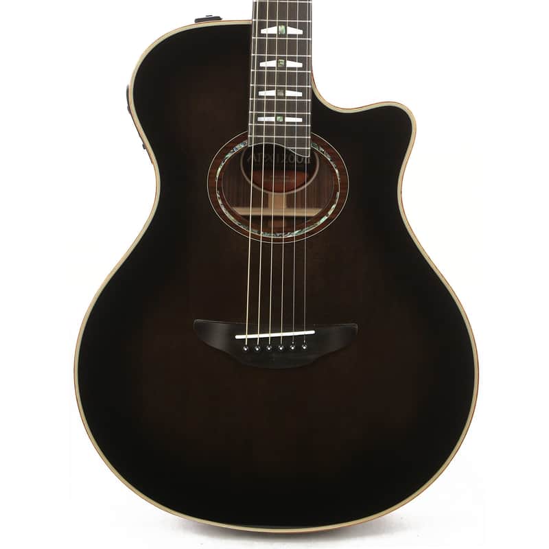 Yamaha APX1200II Acoustic-Electric Translucent Black image 1