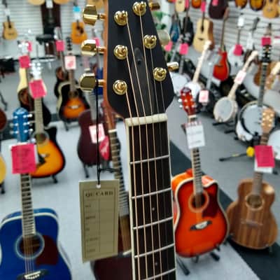 Ovation E-Acoustic Guitar Celebrity Elite Deluxe Deep Contour image 2