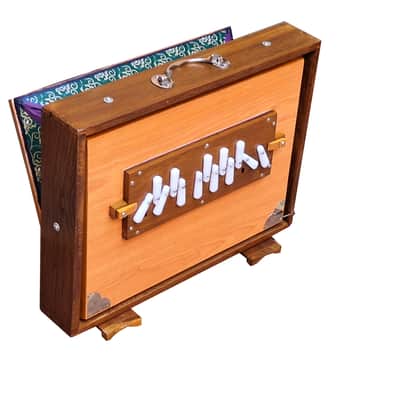 SHRUTI BOX~BIG SIZE (16" X 12" X 3")~13 NOTES~440Hz~MANTRA~CHANT~YOGA~WITH BAG image 3