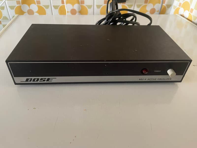 Bose 802-E Active Equalizer 1990-2000 - Nero | Reverb