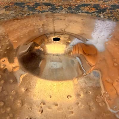 THE FAMOUS Zildjian 22” K CUSTOM Ride ICONIC Semi-Dry! Discontinued! Brilliant K! 3478 g image 5