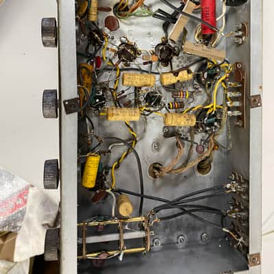 Eico HF-20 Mono Integrated Tube Amplifier with Original Tube Cage 6L6 Type Output Tube Amp image 17