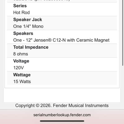 Fender Blues junior lacquered tweed LTD 15W 2019 image 10