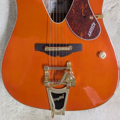 Gretsch G5034TFT Red Rancher Bigsby and Fideli-Tron Acoustic Electric Guitar image 7
