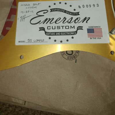Fender Custom Shop Stratocaster Body – Gold Finish w/ Pickups, Wiring & Certificate of Authenticity – Ready to Build! With mother of pearl pickguards brand new still in protective plastic image 4