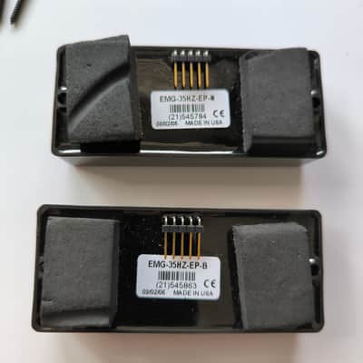 EMG 35HZ-B Passive Dual Coil Soapbar Bass Pickup 2010s - Black image 3