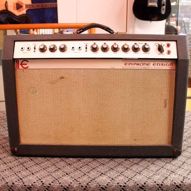 Vintage 1960's Epiphone Ensign Tube Amp image 1