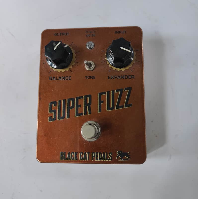 Black Cat Super Fuzz Pedal | Reverb