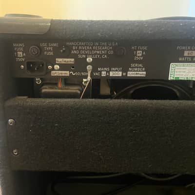 Rivera M60 Guitar Combo 1990 with Celestion Vintage 30 T4416B image 12