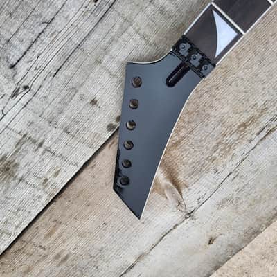 24 fret sharkfin inlays maple floyd rose nut shred guitar Binding Neck replacement DIY Guitar neck. image 18