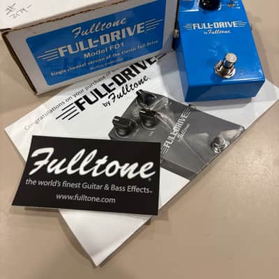 ギター Fulltone FULL-DRIVE FD1 Fulltone Full-Drive 1 Overdrive Pedal | Sweetwater