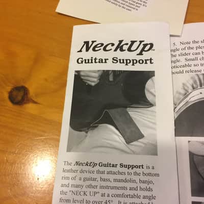 Neck Up GS2 Wide Mini Guitar Support / Posture - Like Brand New image 6