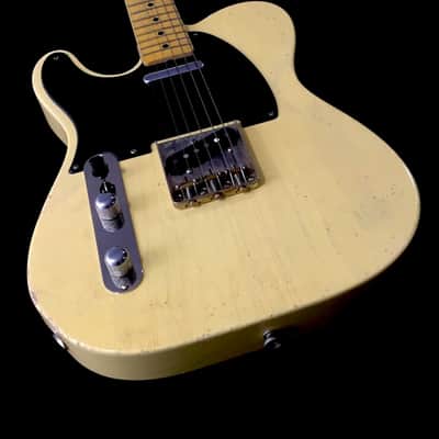 LEFTY! Wildwood Custom USA Musikraft Blonde TL51 Nocaster Relic Nitro Lacquer Swamp Ash 7 Lb HSC image 2