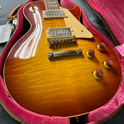 Gibson Custom Shop 60th Anniversary '60 Les Paul Standard Reissue #001505 V2 2020 - Tomato Soup Burst image 2