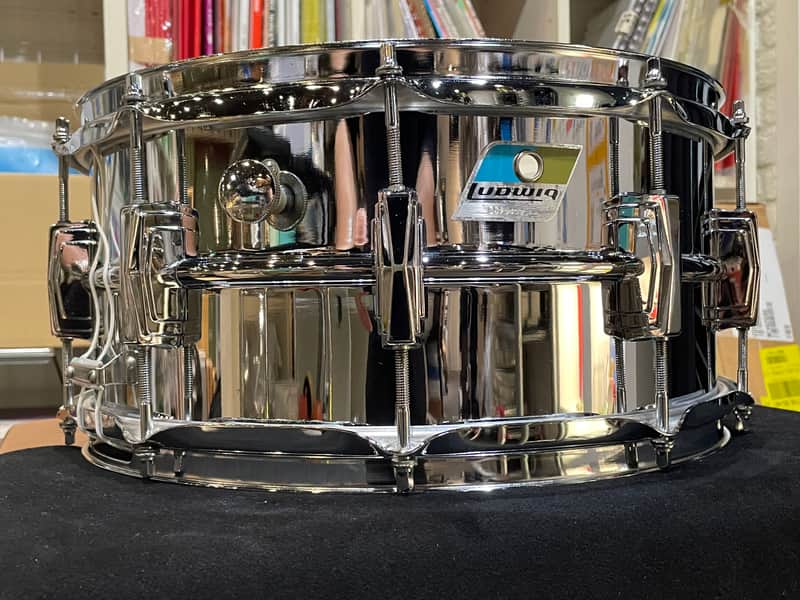 Ludwig Late 70's No.402 Supraphonic Snare Drum 14"×6.5" image 1