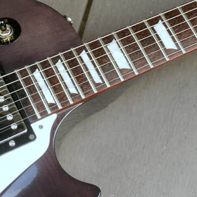 Burny LG-75JP Joe Perry model 1997 See Through Black image 5