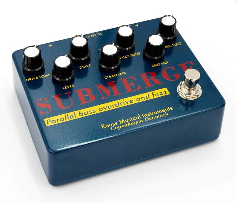 Reuss Submerge - Bass Overdrive and Fuzz  *Free Shipping in the USA* image 1