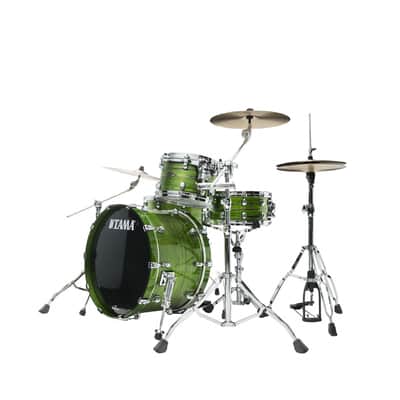 Tama WBS32RZS-LSO Starclassic Walnut/Birch Lacquer Shell Kit 3 pcs - Lacquer Shamrock Oyster/Chrome HW image 13