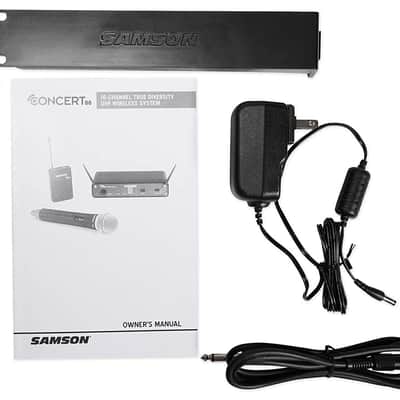 Samson Concert 88 16-Channel True-Diversity UHF Wireless Handheld Mic System - D Band (638-662 MHz) image 3