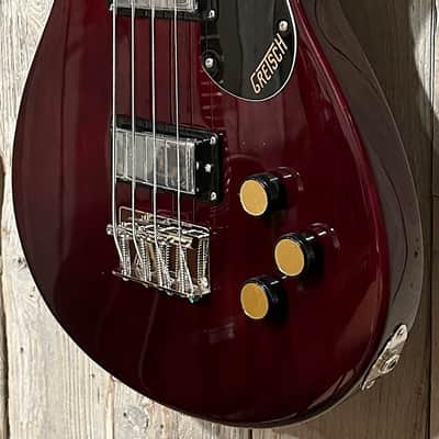 New Gretsch Streamliner Jet Club Bass - Walnut Stain, Be Happy, Shop Indie! image 5