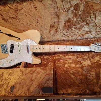 2009 Fender Classic Series '72 Telecaster Thinline (Nashville wired) Natural Finish image 5