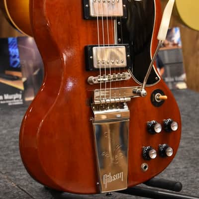 Gibson Custom Shop Historic Collection 1961 SG Standard VOS 2018 - Faded Cherry［Maestro Vibrola Mod］［Yk012］ image 8