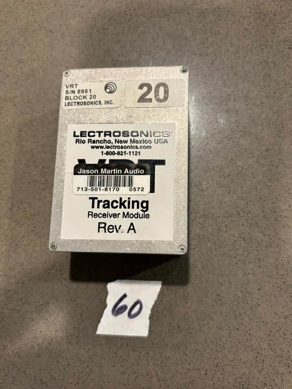 Lectrosonics VRT Tracking Receiver Module Block 20 image 1