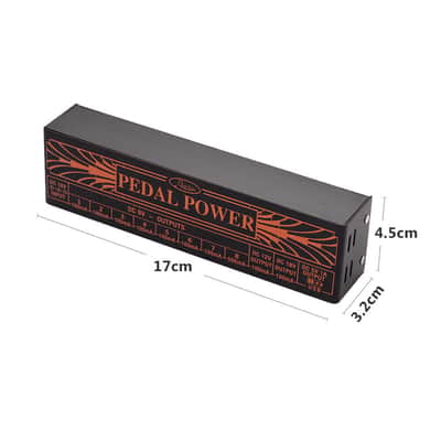 Rowin PW-1 Power Supply + USB 10 Isolated DC Output for 9V/12V/18V Guitar Bass Effect Pedals image 7