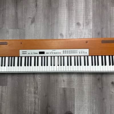 Yamaha P-120 88-Key Stage Piano - Built-in Speakers - Cherry/Silver image 1