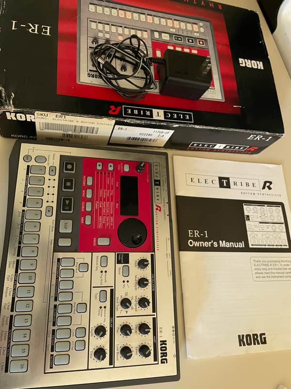 Korg Electribe-R ER-1 Rhythm Synthesizer (With original box, power cable, and manual) image 1