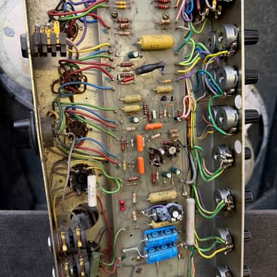 Vintage 1970s Carlsbro 60 TR Amp Tremolo Twin 2x12 Guitar Valve Amplifier Combo image 22