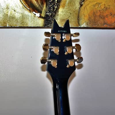 Very Rare 1985 Dean Baby ML,OHSC-Neck thru-Made by ESP-Factory trem, 24-3/4"scale All Original image 5
