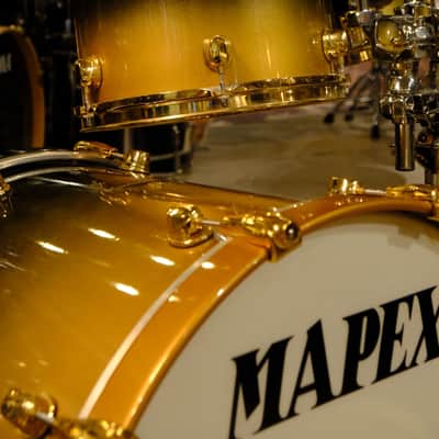 Mapex Orion Classic series 22/10/12/14/15  ate 1990s early 2000s - Black to gold fade. image 3