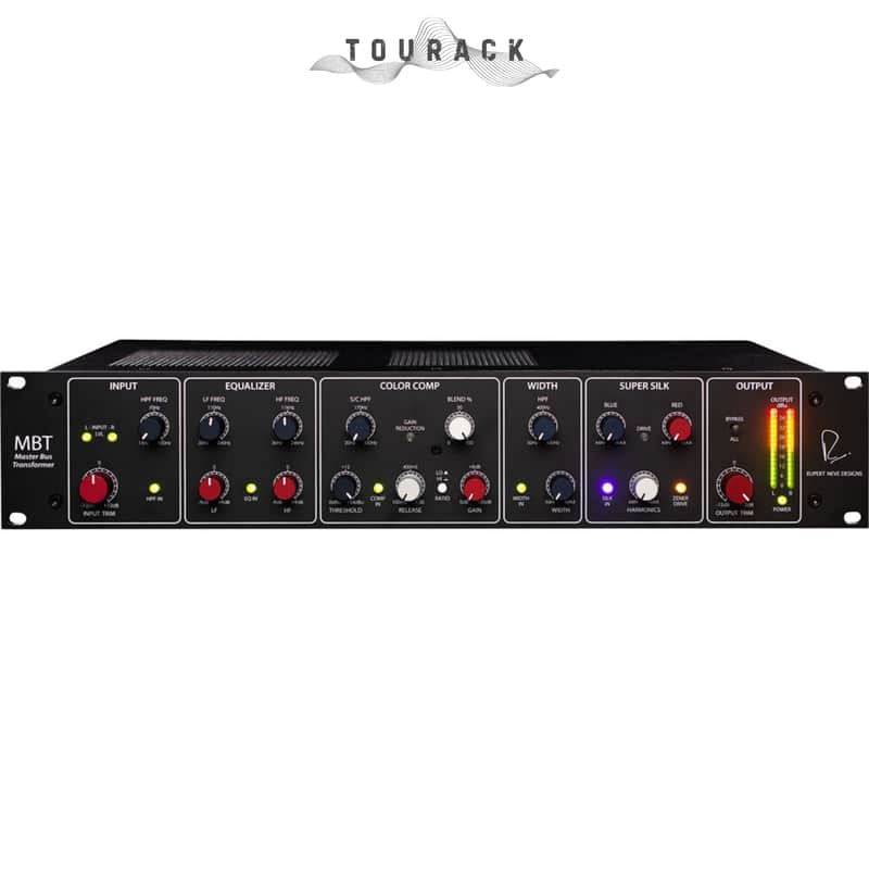 Rupert Neve Designs MBT Master Bus Transformer Stereo Signal Processor - Present - Black - TOURACK image 1