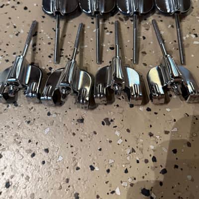 Gretsch Bass Drum Claws with tension rods etc Set / Lot Of 8 image 1