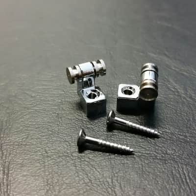 Chrome Roller String Trees 1 pair for Strat/Tele image 2