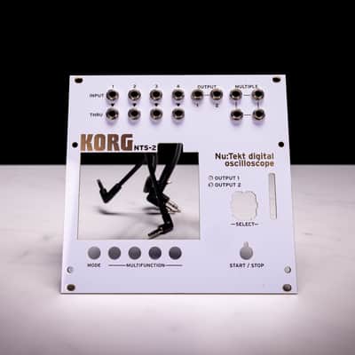 NTS-2 Eurorack Conversion Faceplate Kit for Korg Nu:Tekt digital Oscilloscope (White) image 4