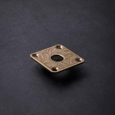 TL Paisley Hardware Kit (Tele/Telecaster Bridge & Plates / Engraved) image 8
