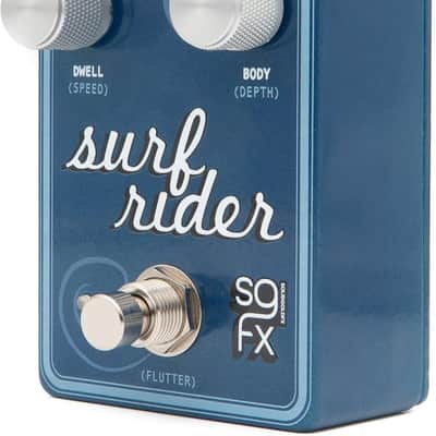 SolidGold FX Surf Rider spring reverb simulation guitar effects pedal Bild 2