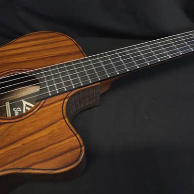 Lag New Sauvage-N-ASCE Acoustic Electric Guitar w/Gig Bag image 9