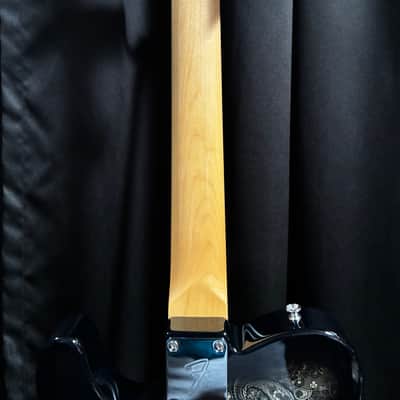 Fender MIJ Limited Edition Black Paisley Telecaster 2020 image 7