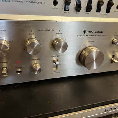 Vintage Kenwood KA-3500 Integrated Amplifier, good working condition tested image 1