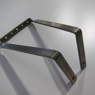 Harmony & Silvertone Flat Top Acoustic Guitar Tailpiece Authentic Vintage Part Circa-1950s-1960s-Nickel Silver image 4