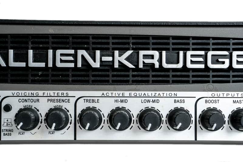 Gallien-Krueger 400RB IV Bass Head w/ Case | Reverb