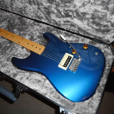 Robin RH-1 1980s Super Rare- Blue Sparkle w/ Matching Headstock image 2