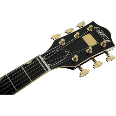 Gretsch G6122T-62 Vintage Select Edition '62 Chet Atkins Country Gentleman Hollow Body with Bigsby 6-String Right-Handed Electric Guitar (Walnut Stain) image 5